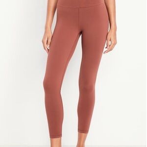 Old Navy Studio Smooth Leggings in Clay Size L